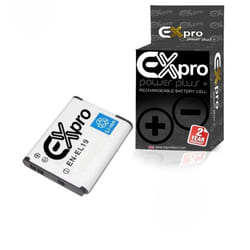 Ex-Pro Battery EN-EL19 for Nikon CoolPix Camera S3100 S3300 S4100