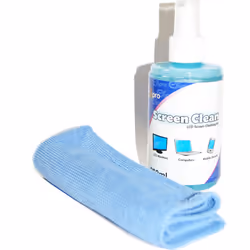 LED LCD PC/TV Monitor Cleaner Plasma Screen Cleaning Kit Micro fiber Cloth 200ml