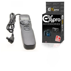 Ex-ProÂ® RS-80N3 TC 80N3 Timer Remote Shutter Release cable with LCD for Canon
