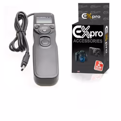 Ex-Pro® MC-DC2 Timer Remote Shutter Release Cable LCD Display Nikon D5300 D7000