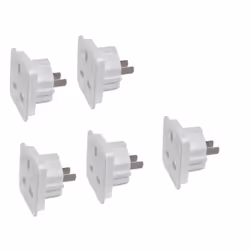 5 x UK to Thailand, Trinidad Power Adaptor Plug Converter Travel Adapter