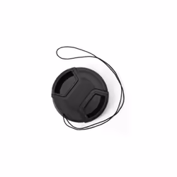 Ex-Pro 62mm Snap-on / Clip on Pinch Lens Cap with Keeper Holder Elasticated