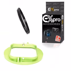 Ex-Pro Filter adapter to 58mm std lens UV Lens Green fits GoPro Hero 3 3+ 4