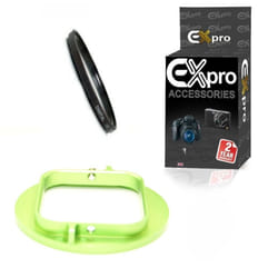 Ex-Pro Filter adapter to 58mm std lens UV Lens Green fits GoPro Hero 3 3+ 4