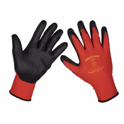 Sealey Worksafe&reg; Nitrile Foam Gloves, X-Large - Pack of 12 Pairs 9125XL/12