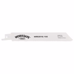 Sealey Reciprocating Saw Blade 150mm 10tpi - Pack of 5 WRS3018/150