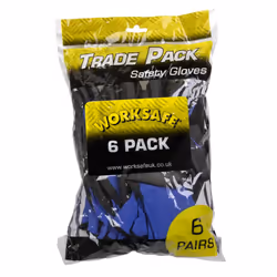 Sealey Worksafe® Lightweight Precision Grip Gloves, X-Large - Pack of 6 Pairs TSP117XL/6
