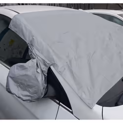 Magnetic Car Windscreen Frost Ice Snow Protector Cover & Wing Mirror Sun Shield