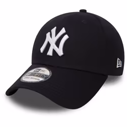 ) New York Yankees New Era 39Thirty Essential Black Stretch Baseball Cap - Black, S/M (54.9 - 57.7 cm