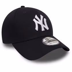) New York Yankees New Era 39Thirty Essential Black Stretch Baseball Cap - Black, S/M (54.9 - 57.7 cm