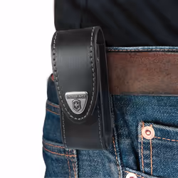 Victorinox Leather Belt Pouch Case for Swiss Utility Tool  pouch (2-4 Levels )-