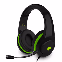 STEALTH Gaming SX-01, Wired, Gaming, Headset, Black, Green