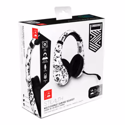 STEALTH Gaming XP – CONQUEROR Headset Wired Head-band Black, White