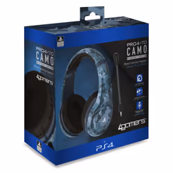 4Gamers PRO4-70 headphones/headset Wired Head-band Gaming Camouflage - Additional view 5