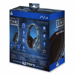4Gamers PRO4-70 headphones/headset Wired Head-band Gaming Camouflage - Additional view 6