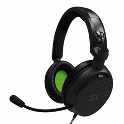 STEALTH Gaming C6-100 LED Gaming Headset, Wired, Gaming, Headset, Black, Green