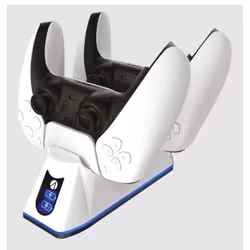 STEALTH Gaming SP-C100V, PlayStation 5, Charging stand, Black, Blue, White, 2 m, USB, USB Type-C, 1 pc(s)