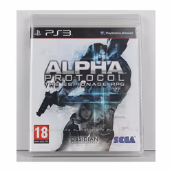 Alpha Protocol PS3 Playstation 3 Game
