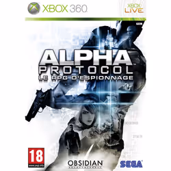 SEGA Alpha Protocol Standard German, English, Spanish, French, Italian Xbox 360