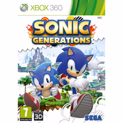 SEGA Sonic Generations, Xbox 360, E (Everyone), Physical media