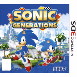 SEGA Sonic Generations, 3DS, Nintendo 3DS, Multiplayer mode, E (Everyone)
