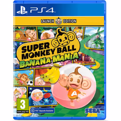 Super Monkey Ball Banana Mania PS4 Game (English/French Box)