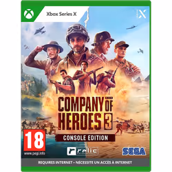 Ecoplay Company of Heroes 3, Xbox Series X, Multiplayer mode, M (Mature), Physical media