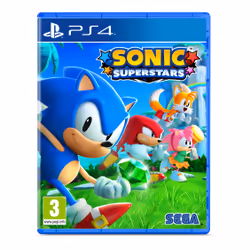 Ecoplay Sonic Superstars, PlayStation 4, Multiplayer mode, Physical media