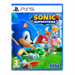 Ecoplay Sonic Superstars, PlayStation 5, Multiplayer mode, Physical media