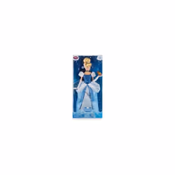 Cinderella Classic Doll wearing a glittering blue gown with a white
