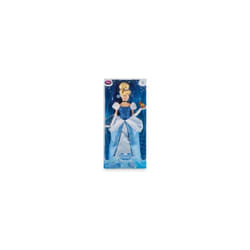 Cinderella Classic Doll wearing a glittering blue gown with a white