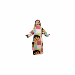 Dora the Explorer 'Buttons' Cosy Snuggle Sleeved Fleece Wrap Blanket