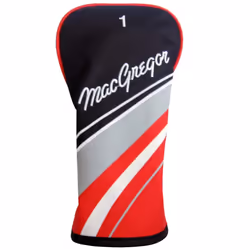 MacGregor Golf Junior Boys DCT3000 Premium Golf Club & Stand Bag Package Set, Red/White, Right Hand 6-8 Years