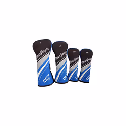 MacGregor Golf Mens DCT3000 Premium Graphite Irons Graphite Woods Golf Club & Cart Bag Package Set, Mens Right Hand, Black/Blue