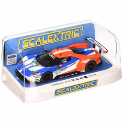 Scalextric Ford GT GTE No. 68 Le Mans 1:32 Slot Race Car C3857