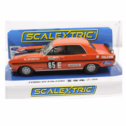 Scalextric Ford XY Falcon Bathurst 500 1971 1:32 Slot Race Car C3928  Red & Black