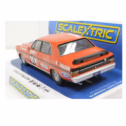 Scalextric Ford XY Falcon Bathurst 500 1971 1:32 Slot Race Car C3928  Red & Black