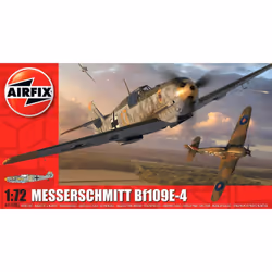 Airfix A01008A, Fixed-wing aircraft model, Assembly kit, 1:72, Messerschmitt Bf109E-4, Any gender, 64 pc(s)