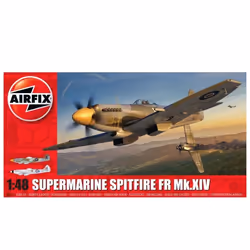 Airfix Supermarine Spitfire FR Mk.XIV, Fixed-wing aircraft model, Assembly kit, 1:48, Spitfire FR Mk.XIV, Any gender, 118 pc( ...