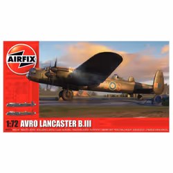 Airfix Avro Lancaster B.III, Fixed-wing aircraft model, Assembly kit, 1:72, Lancaster B.III, Any gender, Plastic
