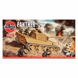 Airfix Panther, Tank model, Preassembled, 1:76, Panther, Male, Plastic