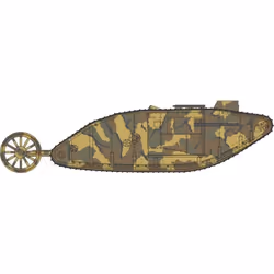 Airfix A01315V WWI Male Tank