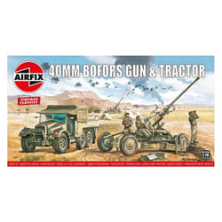 Airfix Bofors 40mm Gun & Tractor Military vehicle model kit Assembly kit 1:76