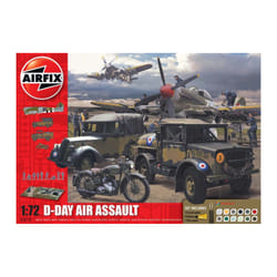 Airfix D-Day Air Assault Set Military vehicle model kit Assembly kit 1:72