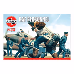 Airfix RAF Personnel, 1:76, 8 yr(s), Grey