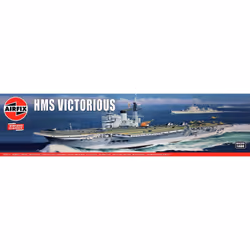 Airfix HMS Victorious, Naval ship model, Assembly kit, 1:600, HMS Victorious, Any gender, Plastic