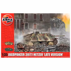 Airfix JagdPanzer 38 tonne Hetzer, Late Version, Tank model, Assembly kit, 1:35, Jagdpanzer 38(t) (Sd.Kfz. 138/2), Any gender ...