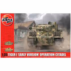 Airfix Tiger-1 Early Version - Operation Citadel, Tank model, Assembly kit, 1:35, Tiger-1, Any gender, Plastic