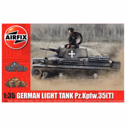 Airfix German Light Tank Pz.Kpfw.35(t), Tank model, Assembly kit, 1:35, Panzerkampfwagen 35(t), Any gender, Plastic
