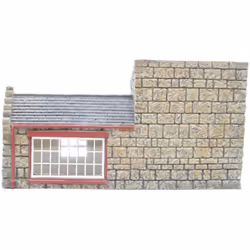 Hornby R7231 Hogsmeade Station General Office Resin Building, Multi Colour